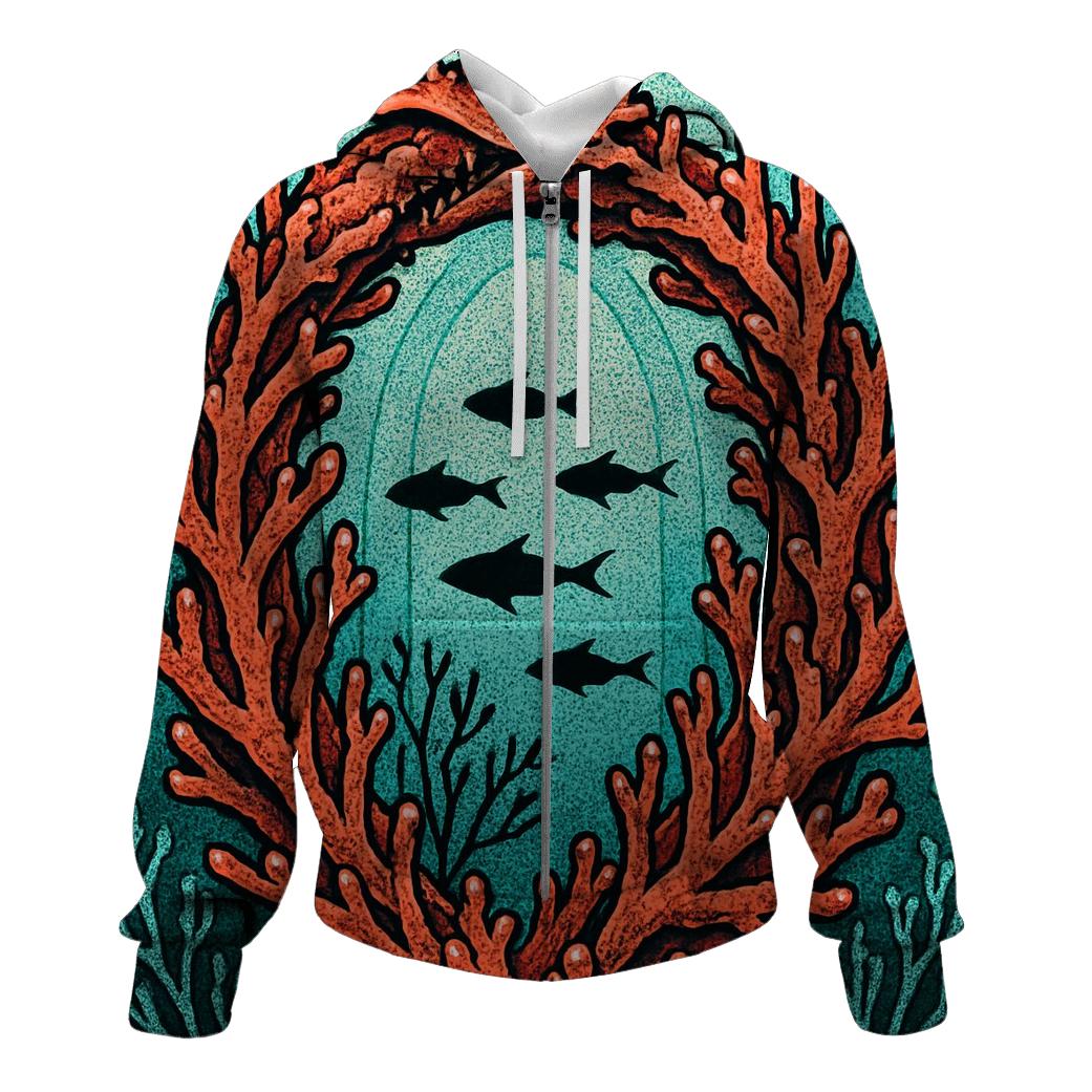 Ouroboros Coral Cathedral hoodie designs