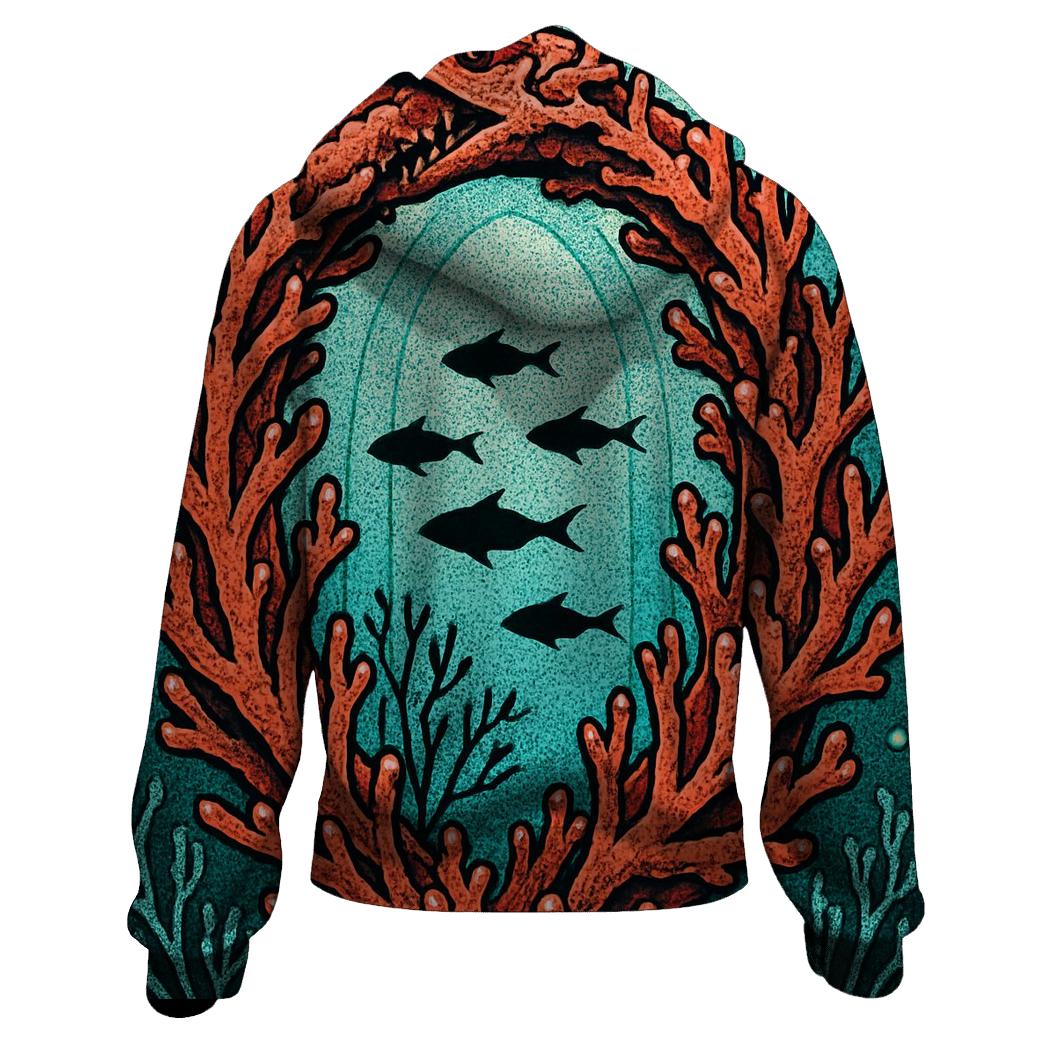 Ouroboros Coral Cathedral hoodie designs