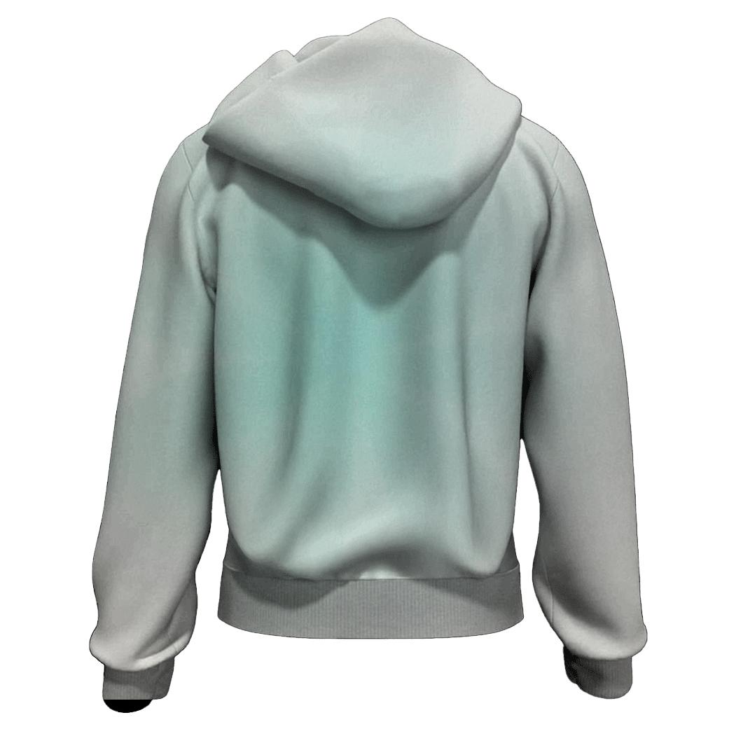 Arctic Mint Bloom custom hoodies