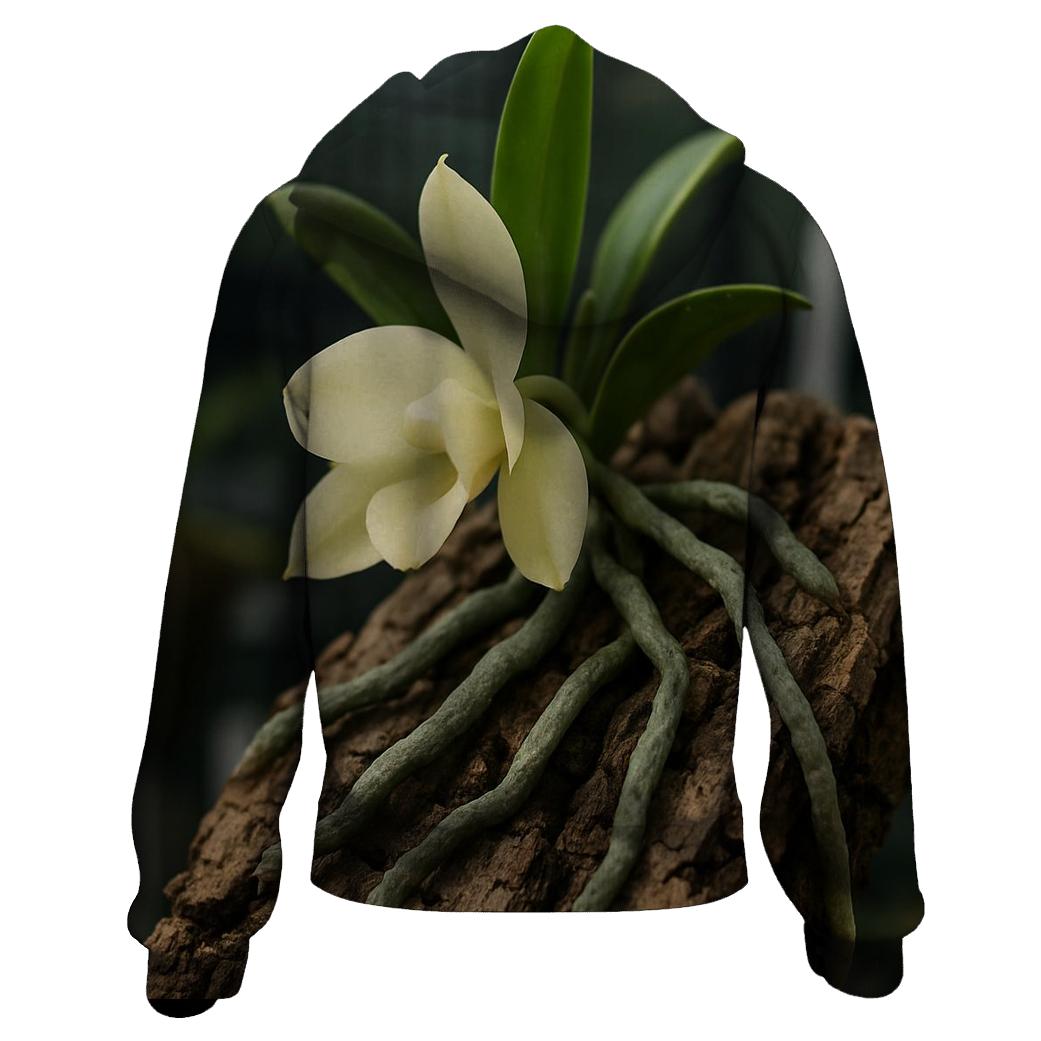 Orchid Roots And Bark In A Conservation Nursery pullover hoodies