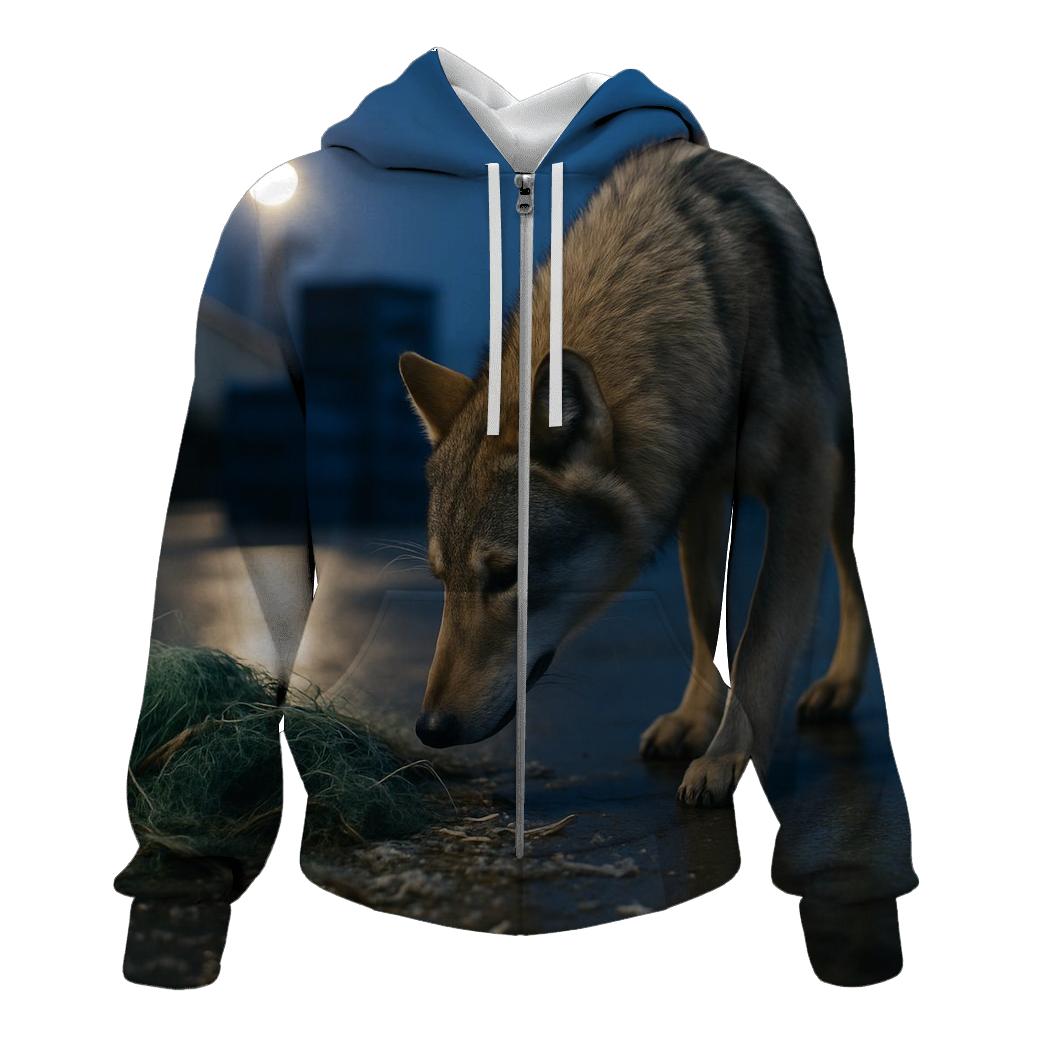 Harbor Fish Market Edge embroidered hoodies