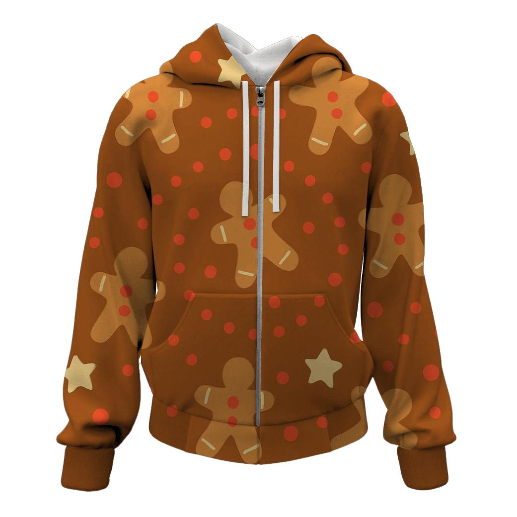 Gingerbread Galaxy Dots hoodies fashion
