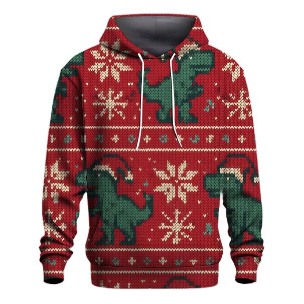 Frosty Sweater Dino Carol Design heavyweight hoodies