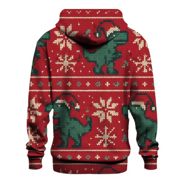 Frosty Sweater Dino Carol Design heavyweight hoodies