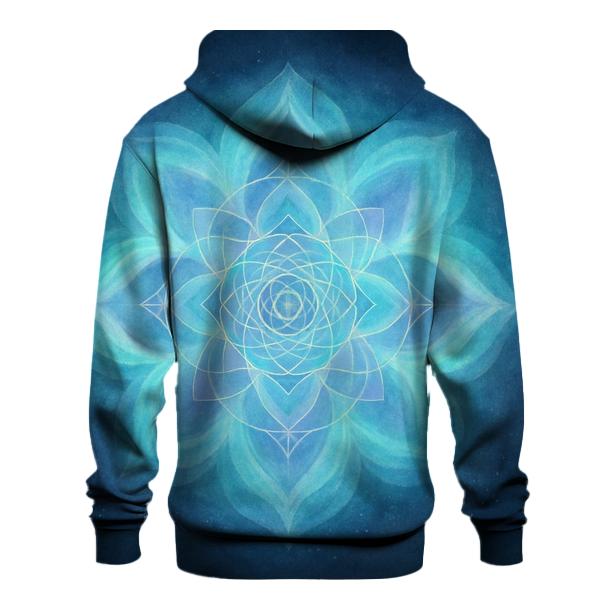 Aurora Breath Mandala designer hoodies