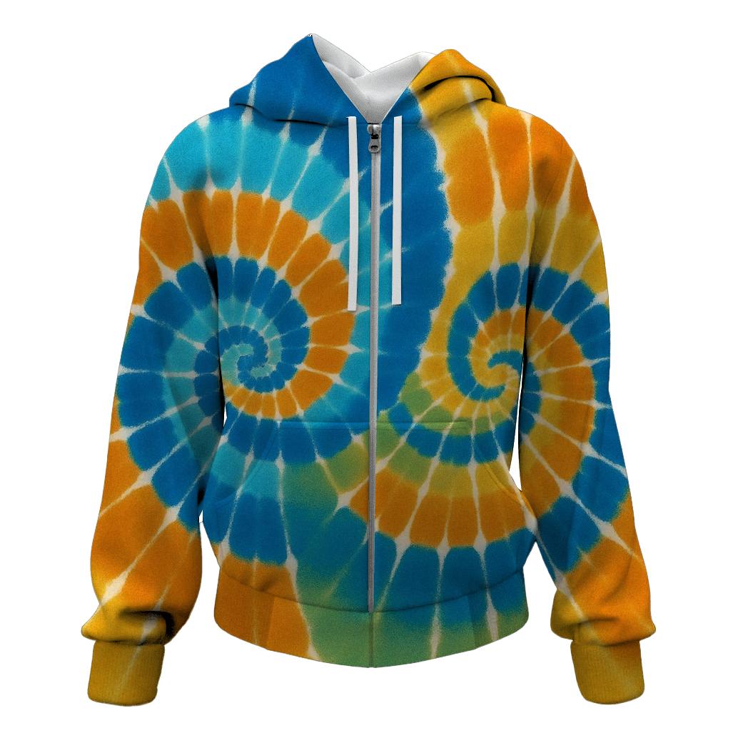Double Spiral Binary Vortex hoodie styles
