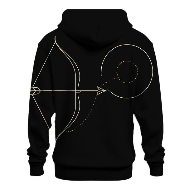 Constellation Archery Focus zip-up hoodies