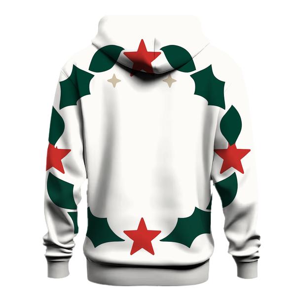 Starlit Holly Orbit Wreath hoodie trends