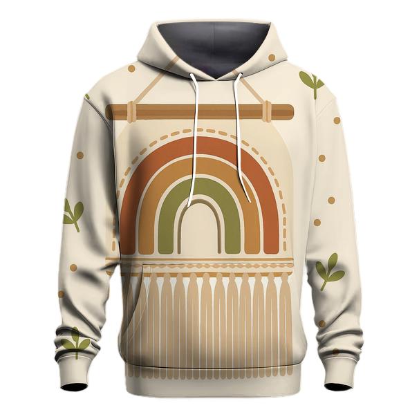 Macrame Rainbow Wall Hanging pullover hoodies