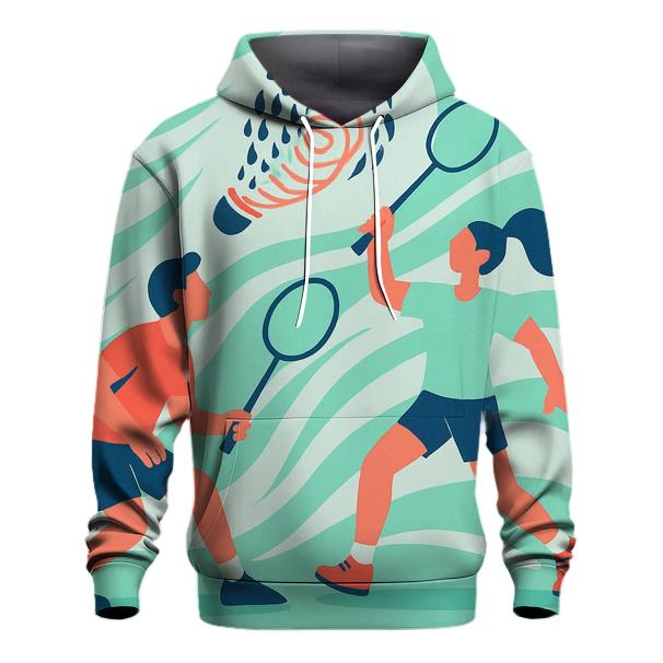 Monsoon Badminton Whirl printed hoodies