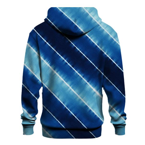 Indigo Arashi Meteor Slant heavyweight hoodies
