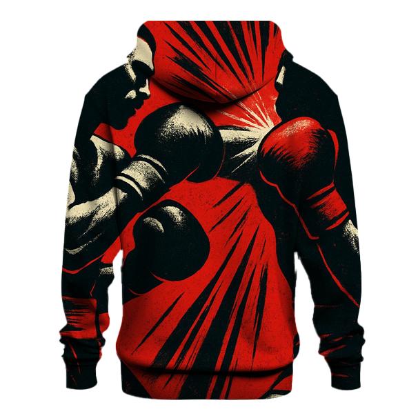 Solar Flare Boxing Exchange embroidered hoodies