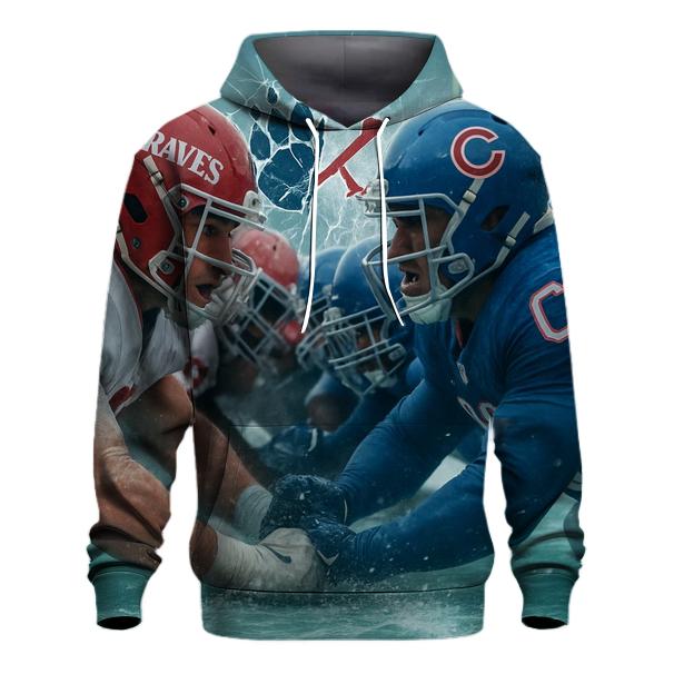 Frozen Field Overtime Brawl custom hoodies