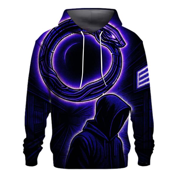 Ouroboros Neon Subway Halo heavyweight hoodies