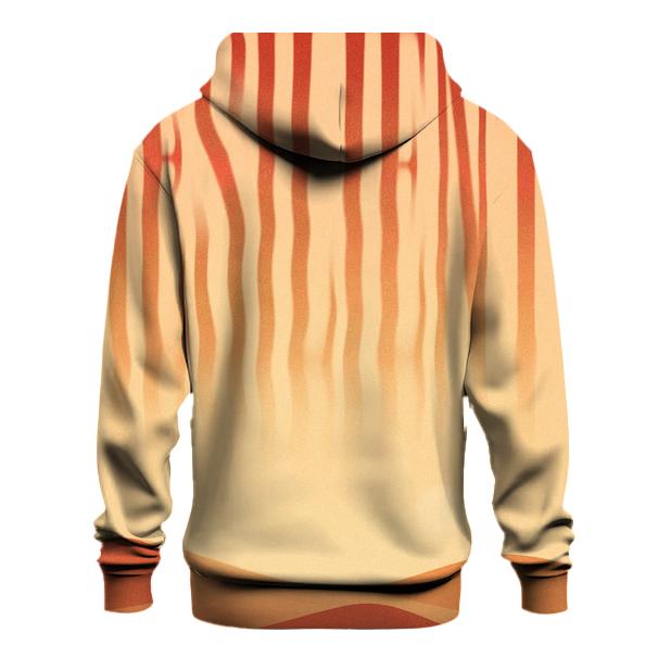 Sunset Desert Mirage Typography custom hoodies