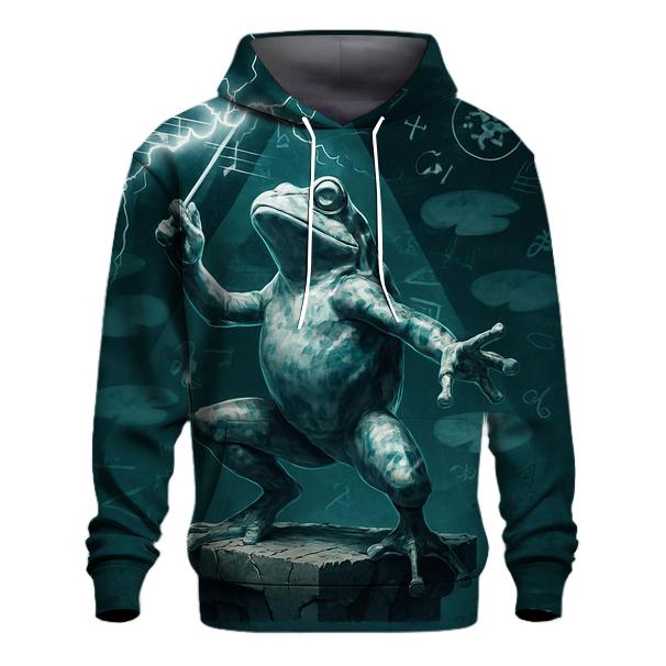 Marble Frog Conducting Static custom hoodies
