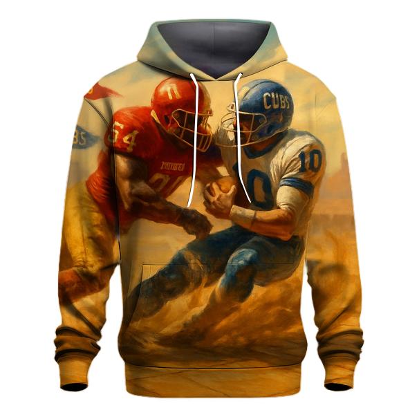 Desert Mirage Gridiron Showdown premium hoodies