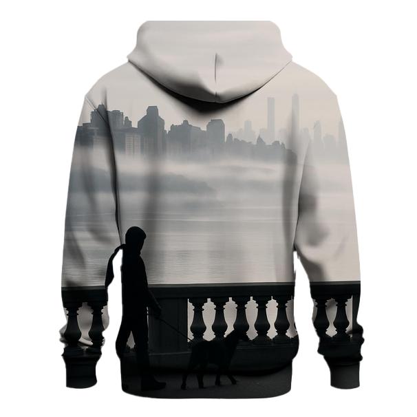 Fog Lifting Along The Hudson From Riverside Park Overlook hoodie trends