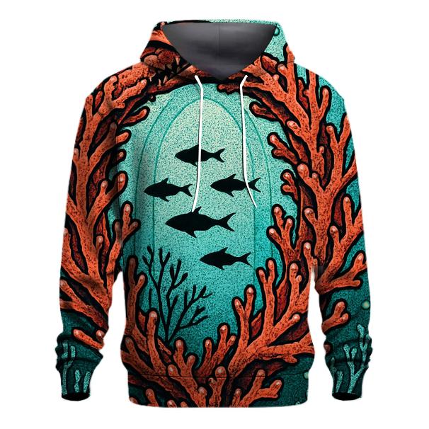 Ouroboros Coral Cathedral pullover hoodies