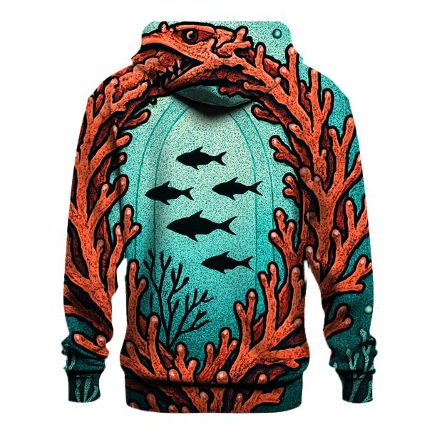 Ouroboros Coral Cathedral pullover hoodies