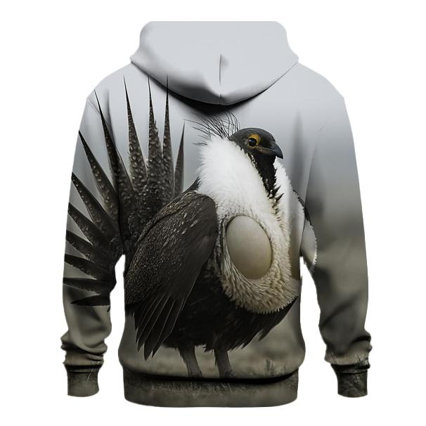 Prairie Drum Sage Grouse Lek premium hoodies