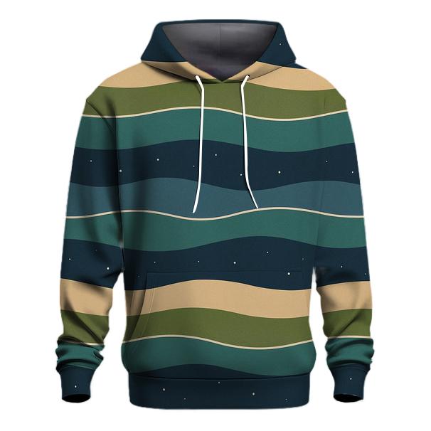 Ring Plane Horizon Bands pullover hoodies