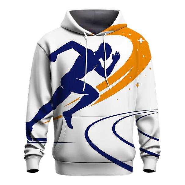 Comet Trail Track Sprint hoodie designs