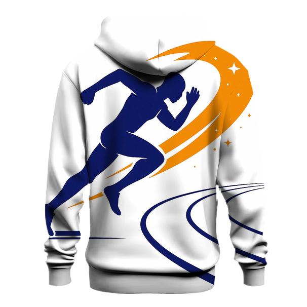 Comet Trail Track Sprint hoodie designs