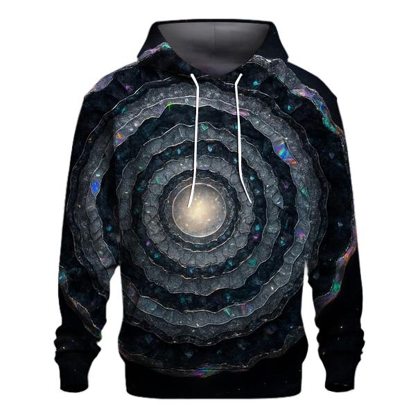 Holo Geode Portal heavyweight hoodies