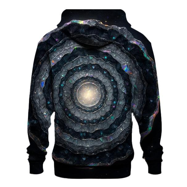 Holo Geode Portal heavyweight hoodies