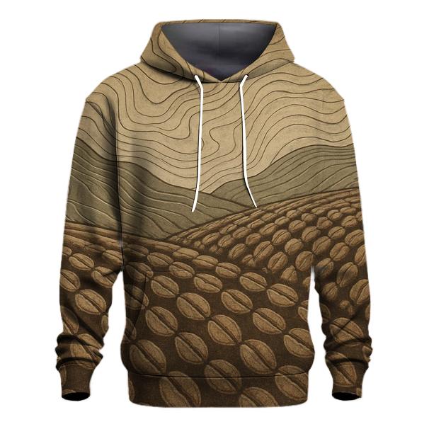 Bean Terrain Topography lightweight hoodies