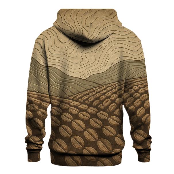 Bean Terrain Topography lightweight hoodies