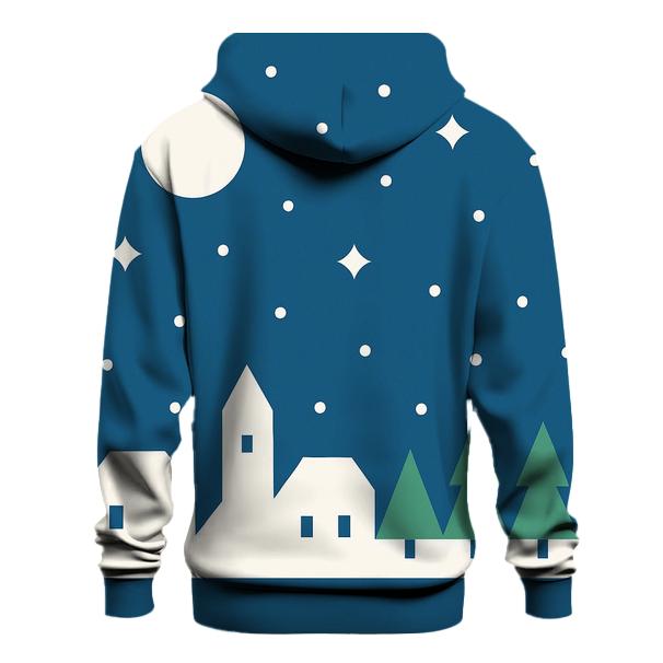 Silent Night Skyline Cutouts hoodie designs