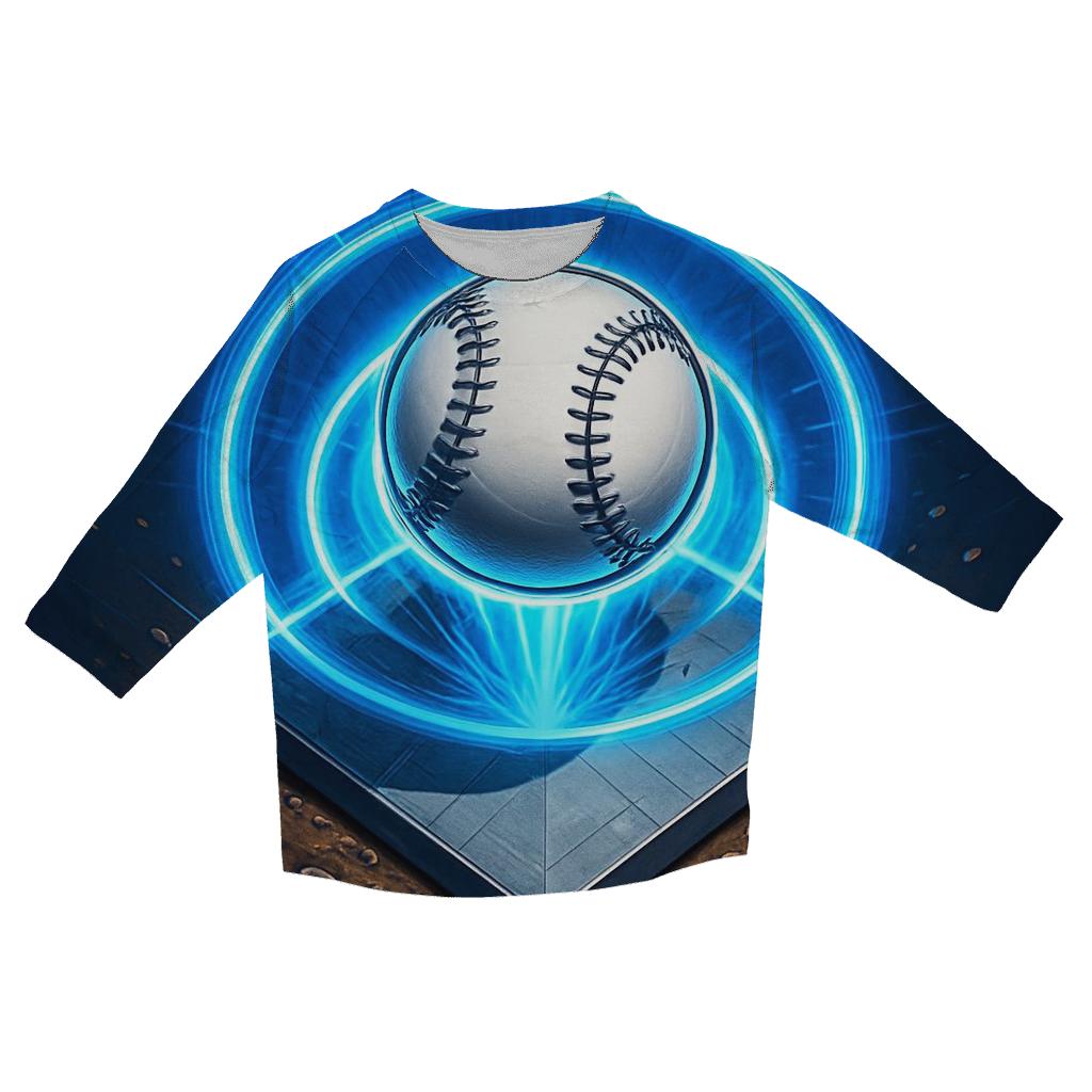 Home Plate Impact Ring trendy 3/4 sleeve tops