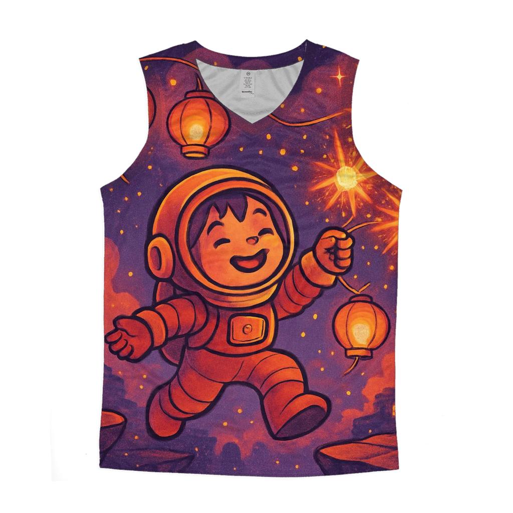 Supernova Paper Lantern Parade custom tank tops