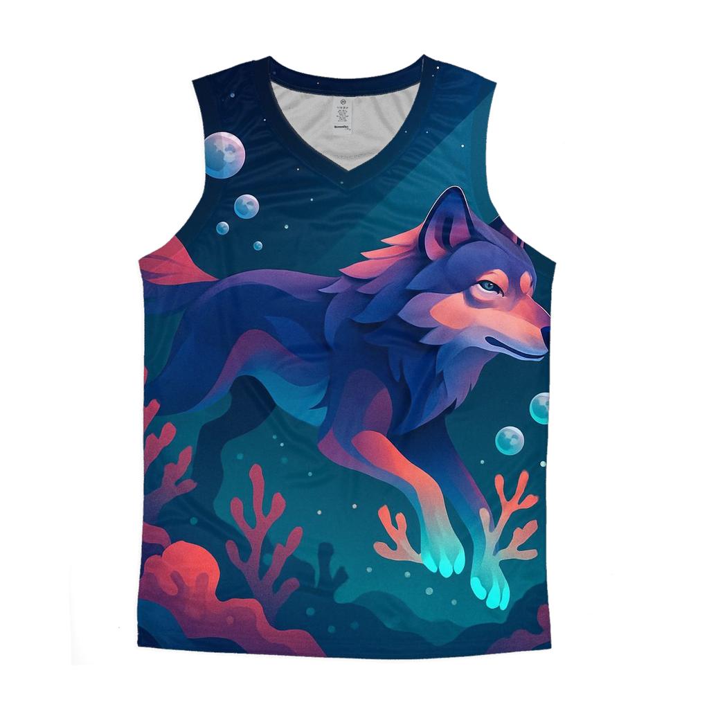 Coral Reef Lunar Swim casual summer tank tops