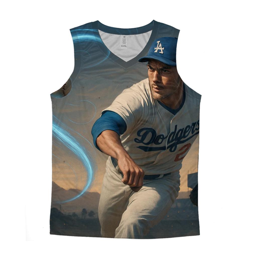 Canyon Wind Curveball personalized athletic tanks