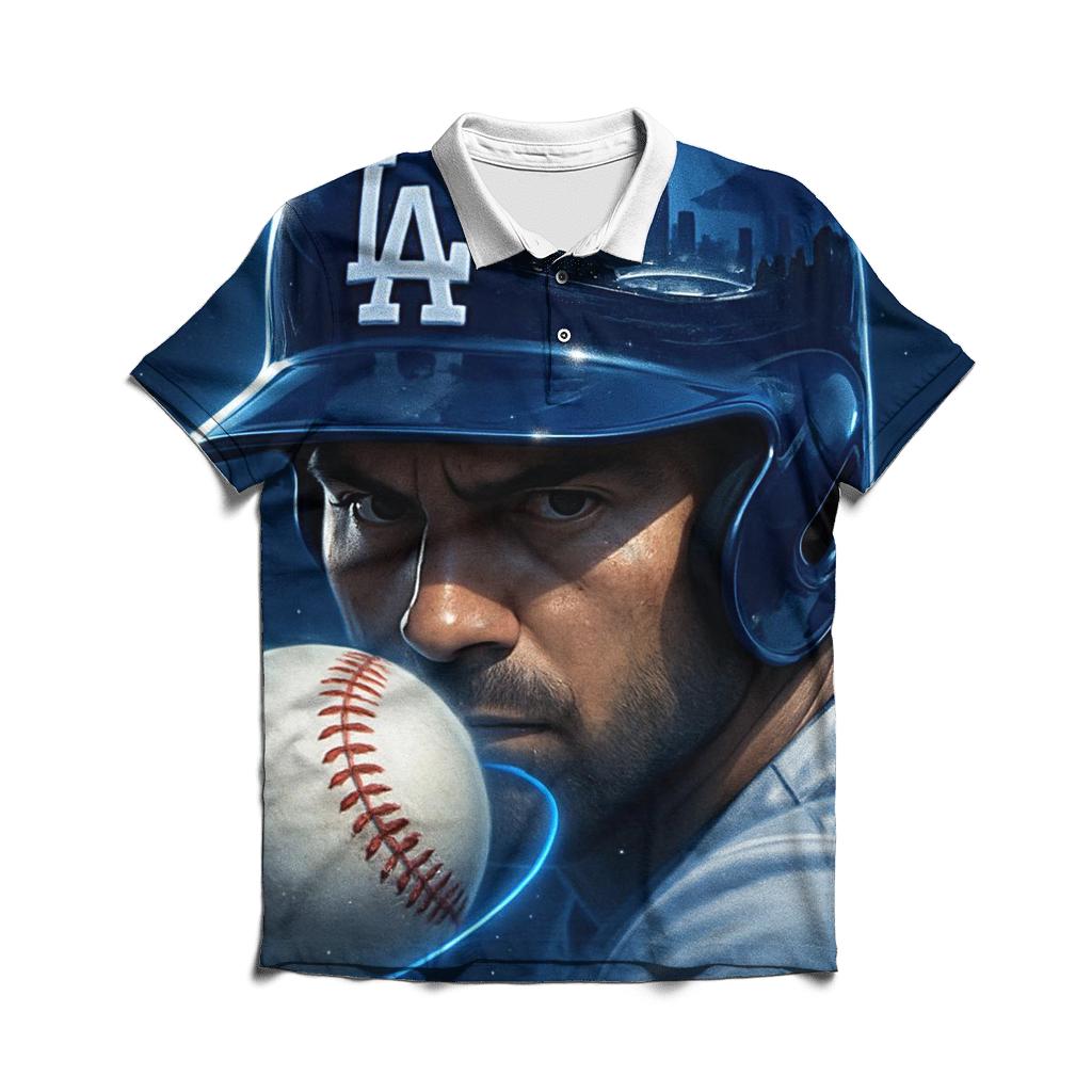 Midnight Helmet Reflection Galaxy classic pique polos