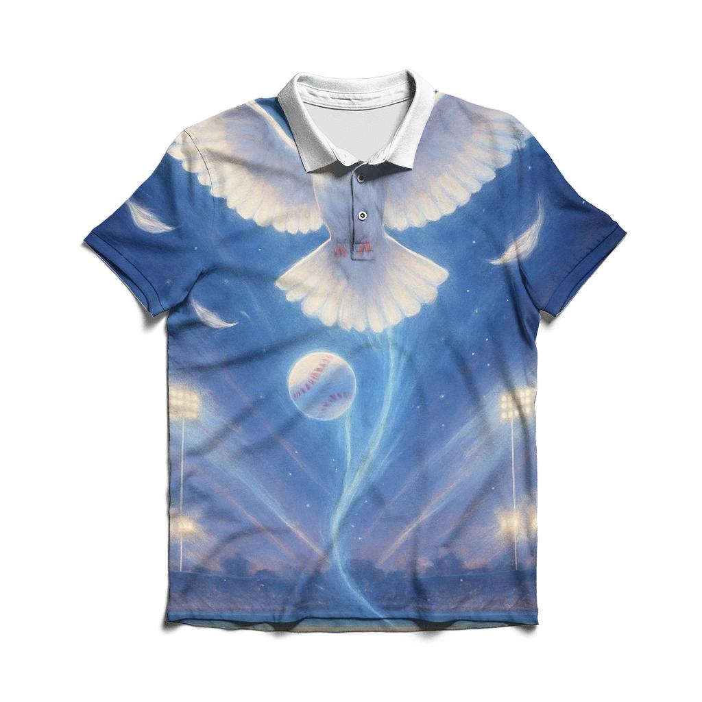 Dove Over Diamond Radiance premium cotton polo shirts