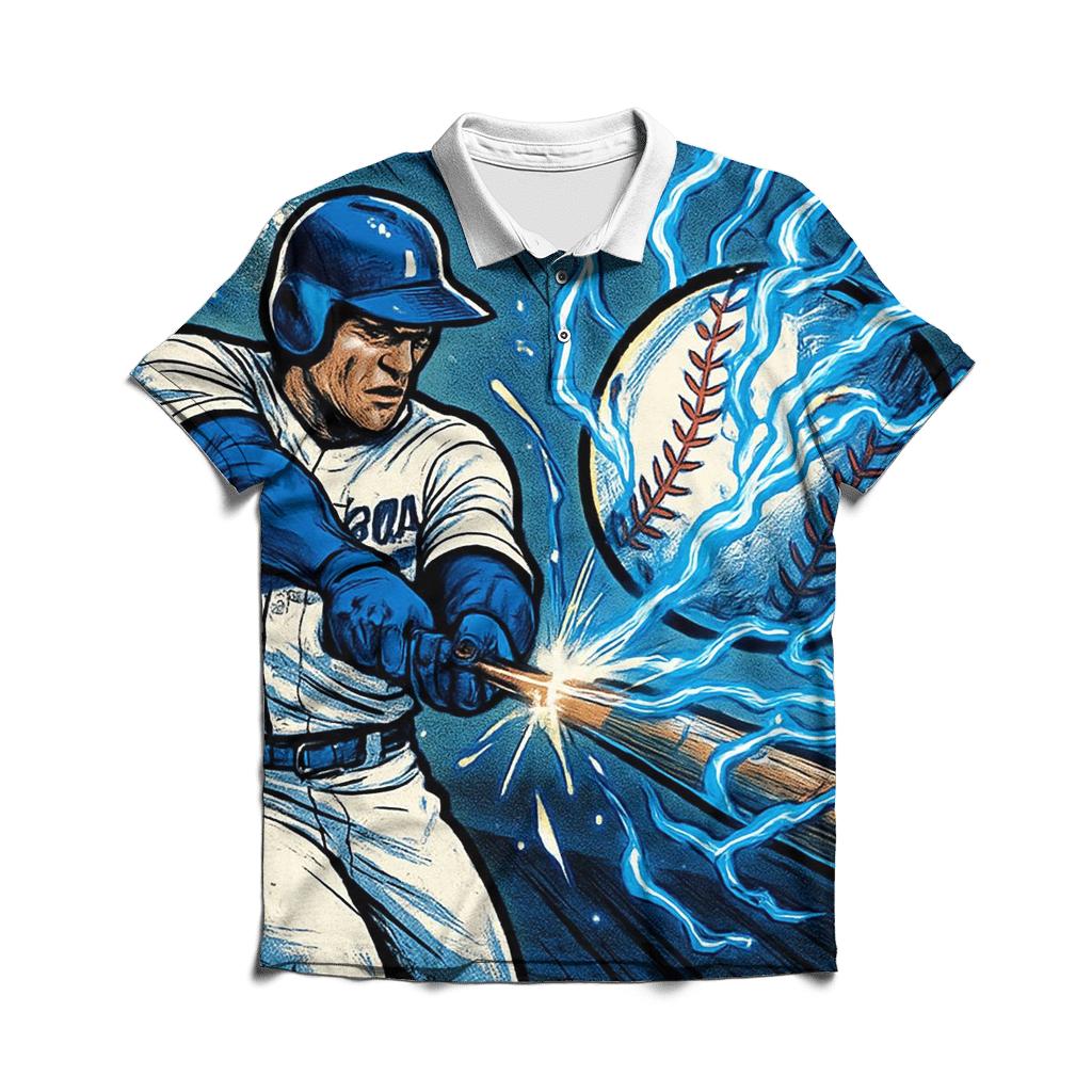 Seamstorm Bat Sparks designer slim fit polos