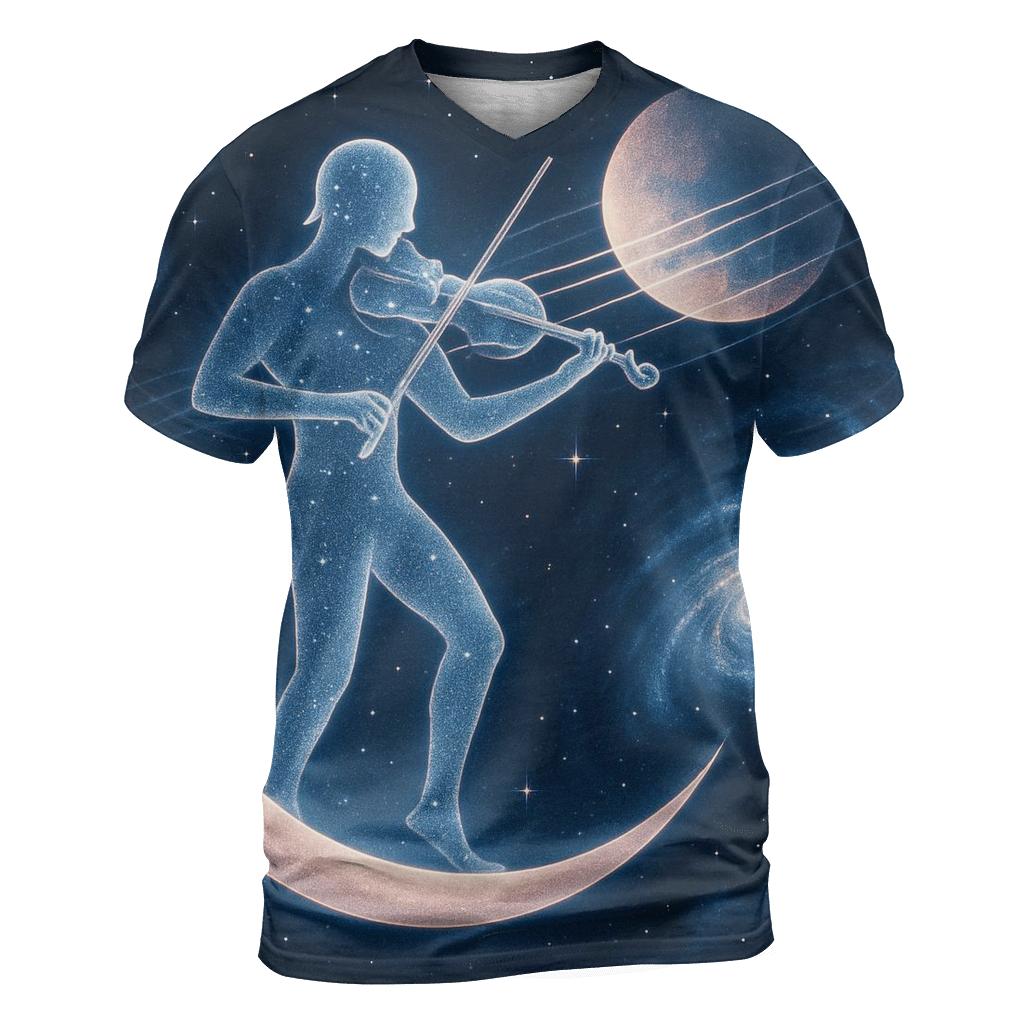 Tidal Lock Serenade statement graphic shirts