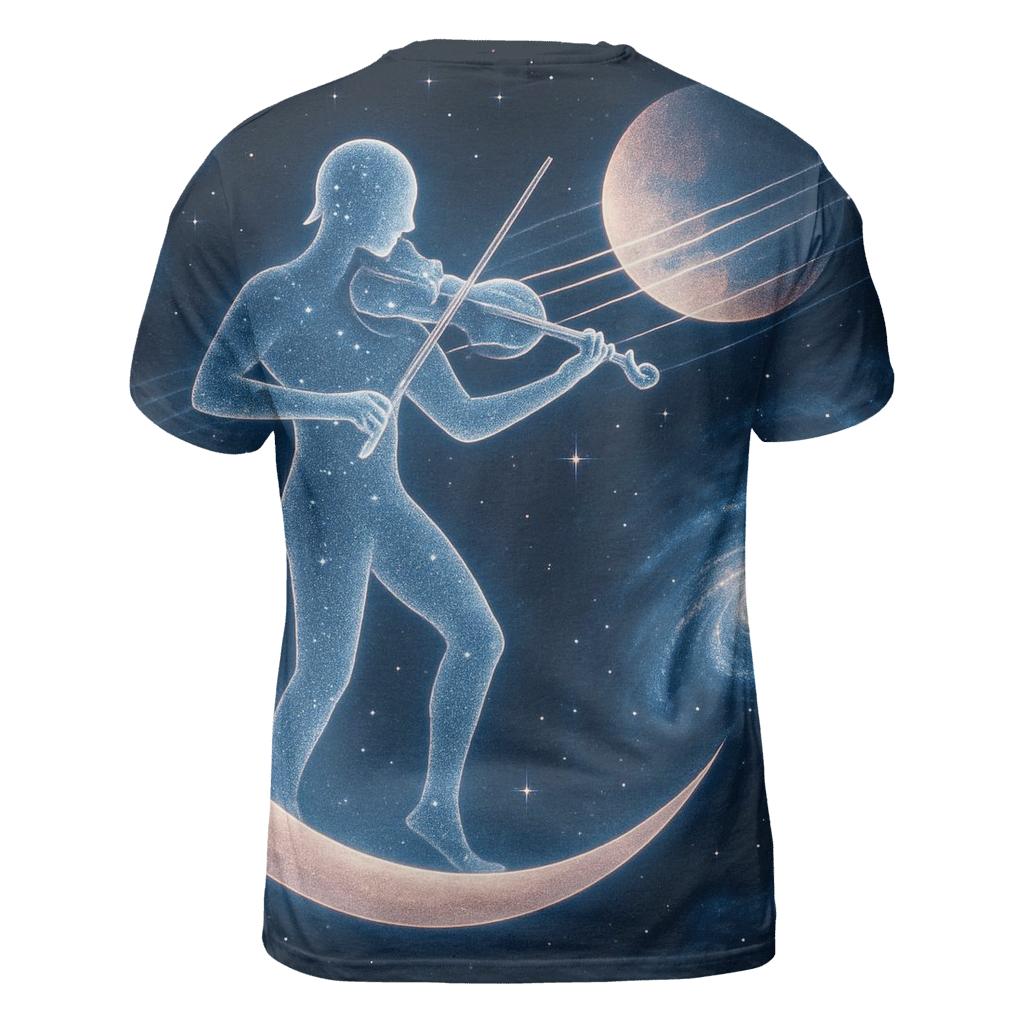 Tidal Lock Serenade statement graphic shirts