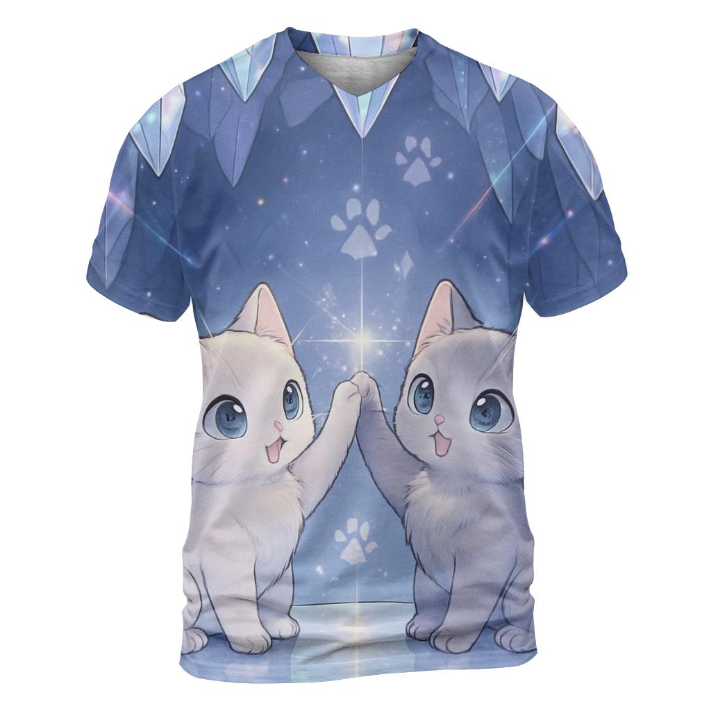 Crystal Cavern Purr Echo custom all-over print shirts