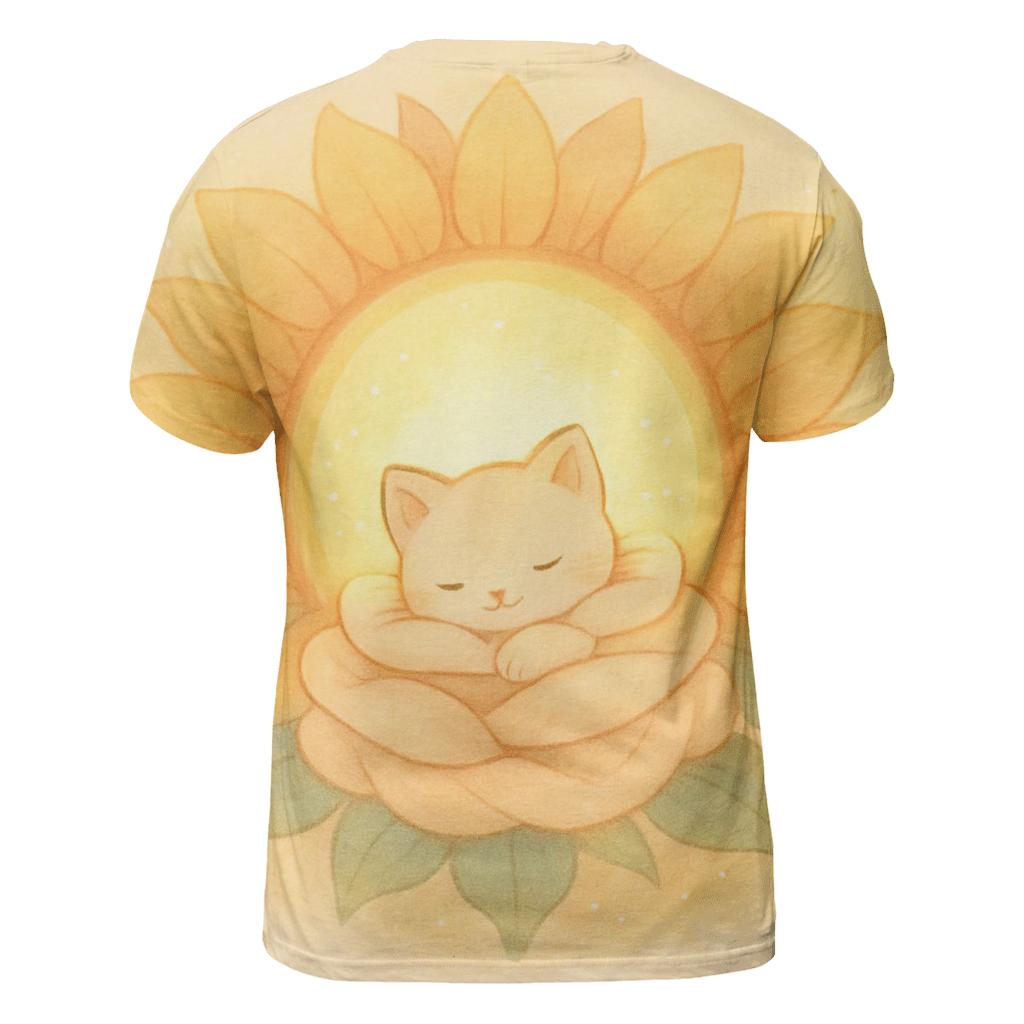 Sunflower Portal Cat Nap unique graphic print tees
