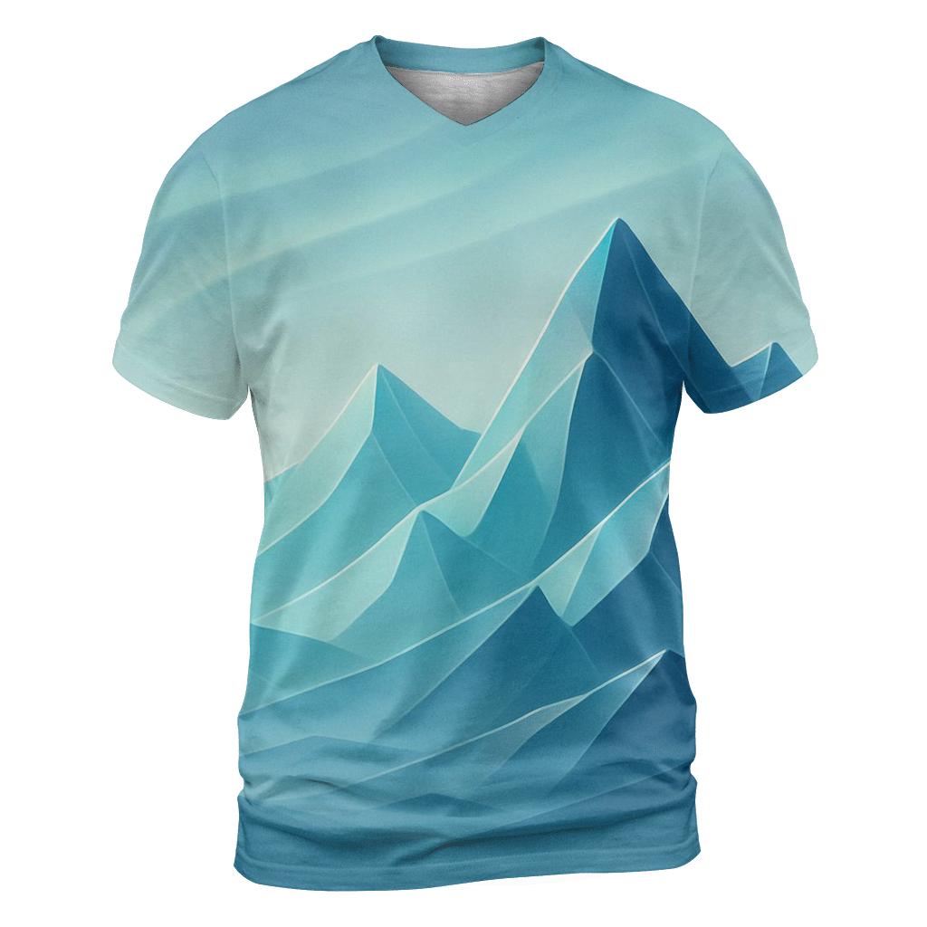 Polar Light Mountainfold personalized full print shirts