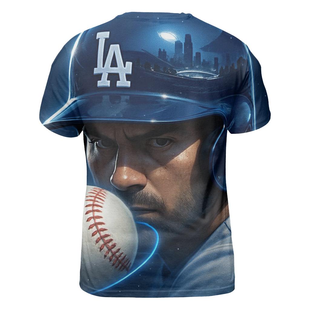 Midnight Helmet Reflection Galaxy custom all-over print shirts