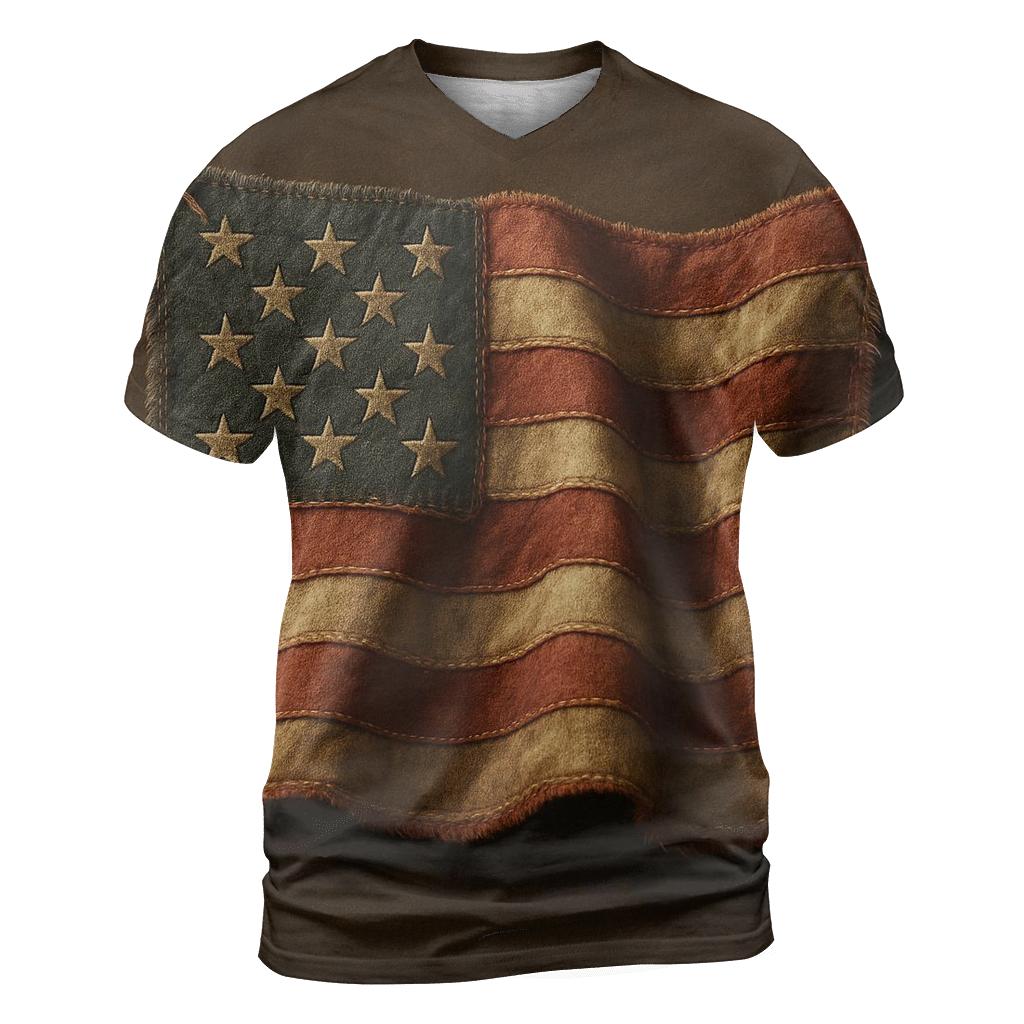 Revolution Patchwork Relic statement graphic shirts