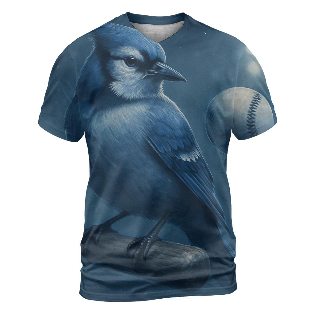 Frozen Focus Blue Jays Perch personalized full print shirts