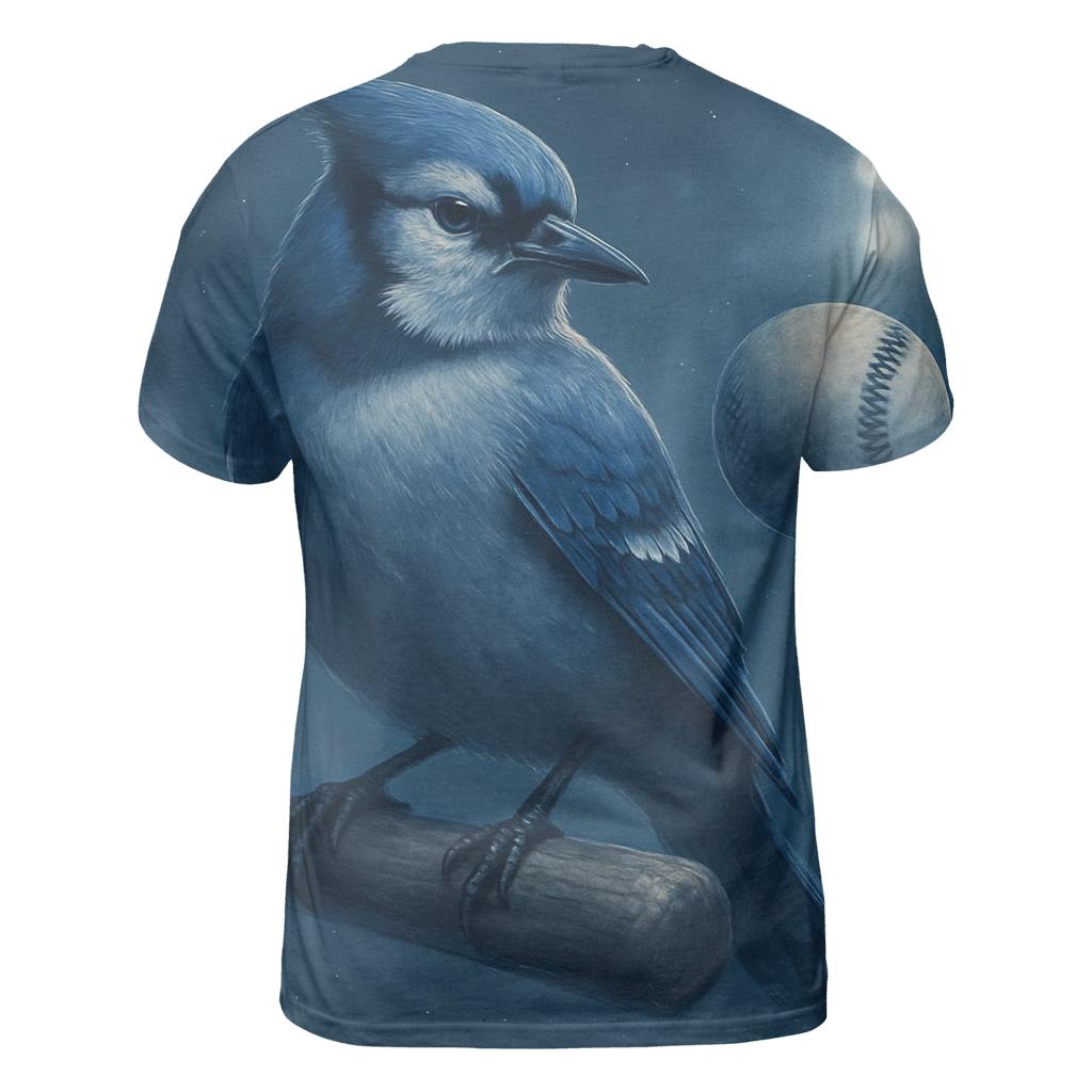 Frozen Focus Blue Jays Perch personalized full print shirts