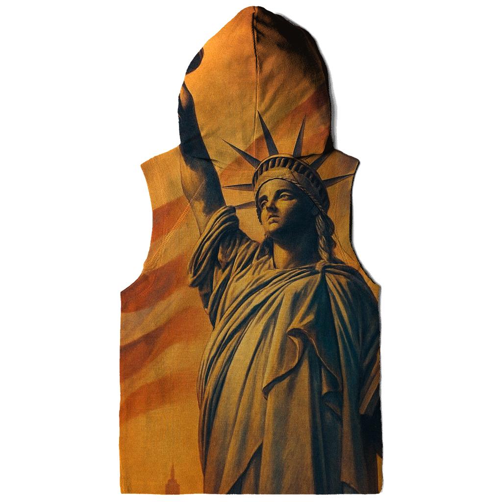 Liberty Torch Skyline Drapery hoodie trends